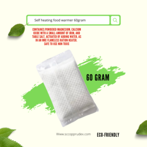 SELF-HEATING FOOD WARMER 10 PIECES - 60 gram